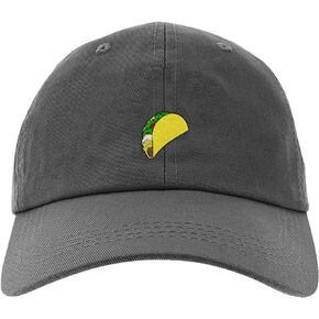 owndis Embroidered Taco Cap for Men and Women, Adjustable Baseball Cap