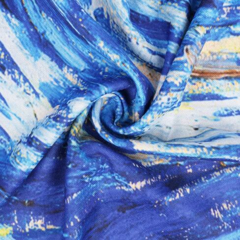 Women Starry Night Scarf,Art Design Scarves Large Shawl Wrap-Ideal Gift for Birthday,Mother's Day,Christmas,Anniversary in Saudi Arabia