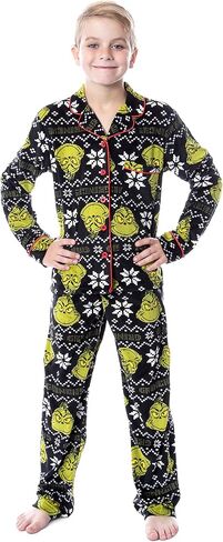 Dr. Seuss The Grinch Who Stole Christmas Matching Family Pajama Sets For Men, Women, Kids, Toddlers in Saudi Arabia
