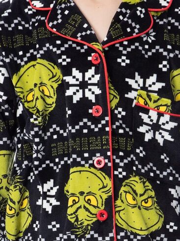 Dr. Seuss The Grinch Who Stole Christmas Matching Family Pajama Sets For Men, Women, Kids, Toddlers in Saudi Arabia