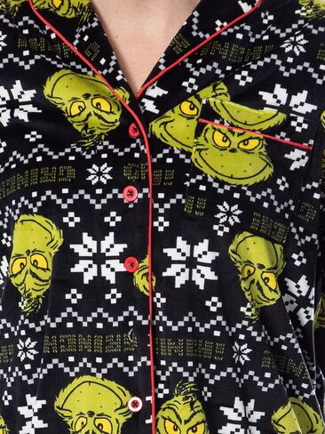 Dr. Seuss The Grinch Who Stole Christmas Matching Family Pajama Sets For Men, Women, Kids, Toddlers in Saudi Arabia