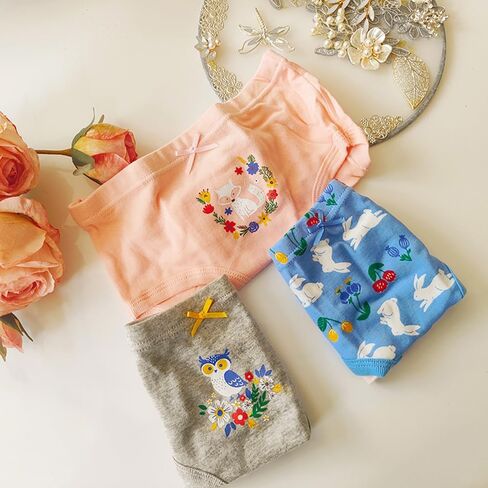 Girls' Cotton Underwear Kids Soft Panties 6-Pack in Saudi Arabia