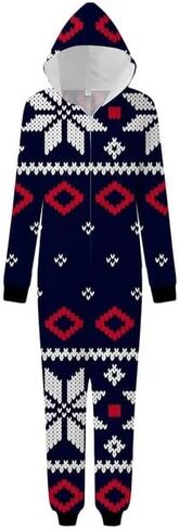 Matching Christmas Pajamas,Christmas Union Suit Pajamas for Couples,Onesies Christmas Pajamas for Family in Saudi Arabia