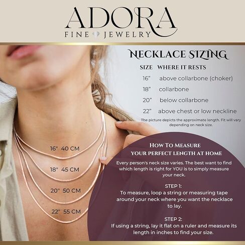 قلادة من الذهب الأصفر عيار 18 قيراط أو سلسلة متعرجة مسطحة مطلية بالروديوم عيار 925 | طول 16 أو 18 بوصة | بعرض 3.0 ملم أو 4.5 ملم in Kuwait