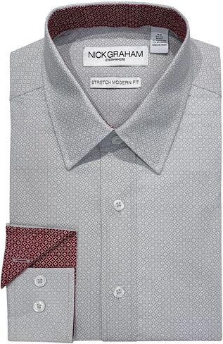 Nick Graham Men's Domino Dots Dress Shirt in Kuwait