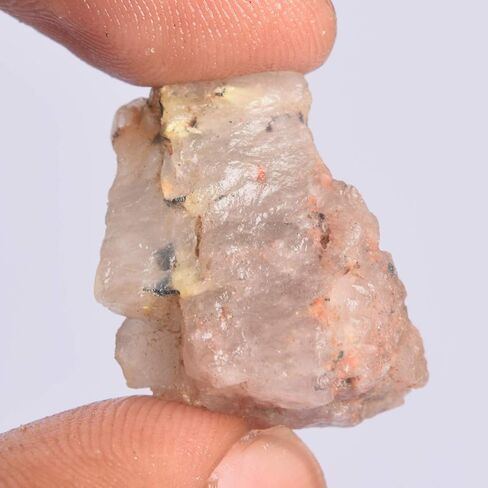 REAL-GEMS حجر كوارتز خشن خشن من الكوارتز الذهبي 29.50 قيراط حجر روتيلاتد خشن، أحجار كريمة سائبة، أحجار كريمة خام خام معتمدة in Saudi Arabia