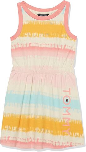 Tommy Hilfiger Girls' Sleeveless Dyed Tank Dress in Saudi Arabia