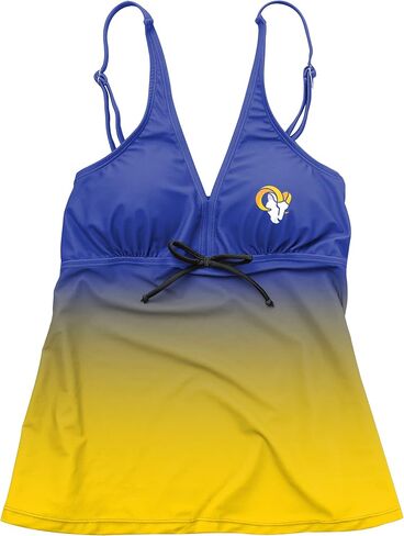 بدلة سباحة للسيدات بشعار فريق NFL من FOCO in Kuwait