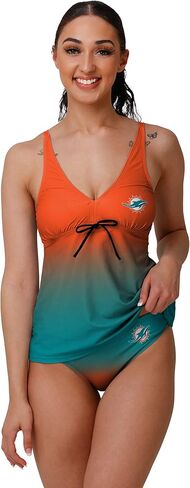 بدلة سباحة للسيدات بشعار فريق NFL من FOCO in Kuwait