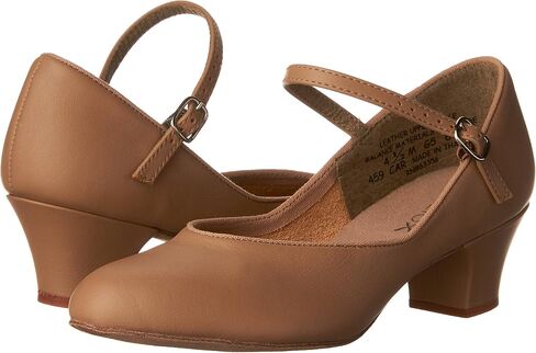 Capezio Women's 459 Suede Sole Jr. Footlight Character Shoe in Saudi Arabia