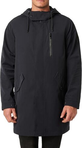 Vince Camuto Men's Anorak Raincoat, Blue, Medium in Saudi Arabia