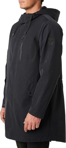 Vince Camuto Men's Anorak Raincoat, Blue, Medium in Saudi Arabia