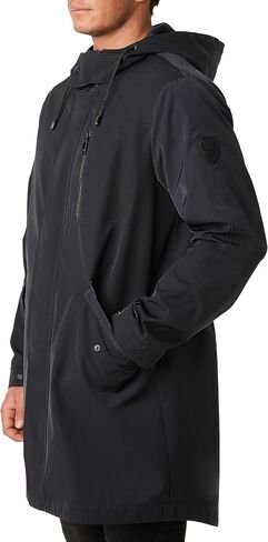 Vince Camuto Men's Anorak Raincoat, Blue, Medium in Saudi Arabia