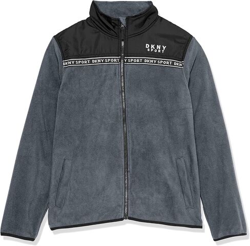 DKNY Boys' Big Classic Insulated Polar Fleece Jacket in Saudi Arabia