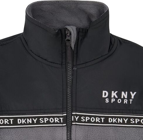 DKNY Boys' Big Classic Insulated Polar Fleece Jacket in Saudi Arabia