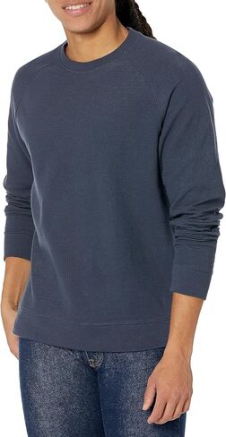 Vince Men's Twist L/S Raglan Crew in Saudi Arabia