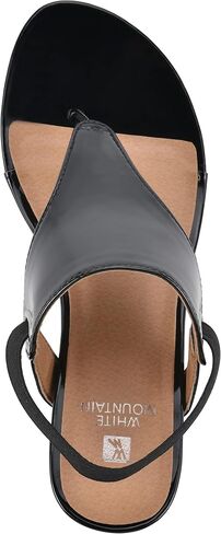 White Mountain Women's All Dres Wedge Sandal in Saudi Arabia