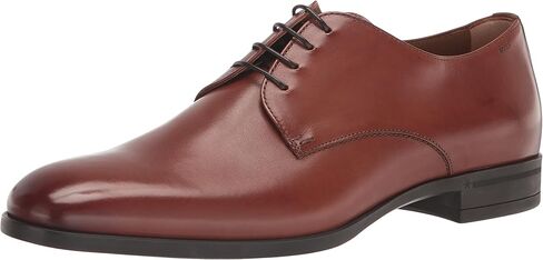 BOSS Men's Kensington Smooth Leather Derby Shoe Oxford in Saudi Arabia