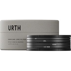 Urth 72mm 4-in-1 Lens Filter Kit (Plus+) — UV, Circular Polarizing (CPL), Neutral Density ND64, Soft Grad ND8, Multi-Coated Optical Glass, Ultra-Slim Camera Lens Filters