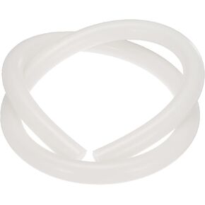 uxcell 2m Silicone Foam Strip Solid Rod Window Sealing Strip 12mm Rubber Weather Stripping for Car Door Window, White