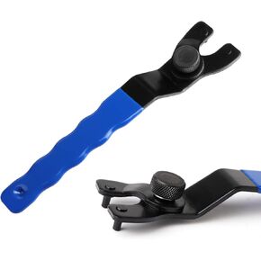 Adjustable Pin Wrench for Angle Grinder Machine,Grinder Spanner ​Wrench (Red)