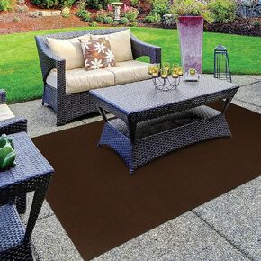 Mohawk Home Hobnail Needlepunch Casual Solid Gray 6' x 8' Area Rug