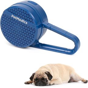 PetMedics Calming Pet Soothing Sound Noise Machine - Dog & Cat Anxiety Relief - 3 Calming Sounds - AC/Wall Powered - for Separation Anxiety, Thunderstorms & Fireworks Stress Relief - Powered by iHome