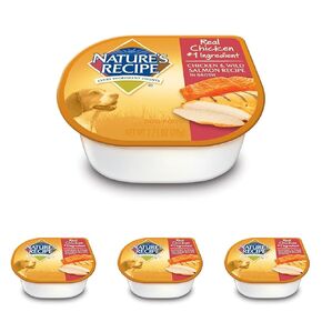 Nature's Recipe Wet Dog Food، مجموعة متنوعة، كوب 2.75 أونصة (عبوة من 12 قطعة)