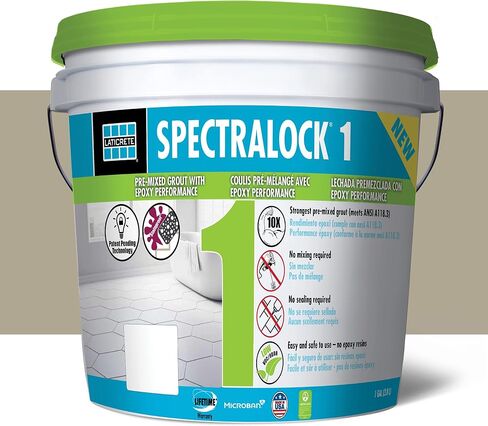 LATICRETE SPECTRALOCK® 1 Pre-Mixed Grout #44 Bright White in Saudi Arabia