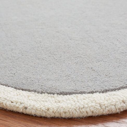 SAFAVIEH Kids Collection 3' x 5' Grey/Ivory SFK913C Handmade Cloud Wool Area Rug in Saudi Arabia