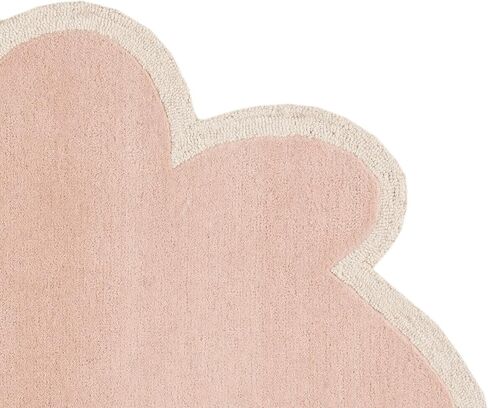 SAFAVIEH Kids Collection 3' x 5' Grey/Ivory SFK913C Handmade Cloud Wool Area Rug in Saudi Arabia
