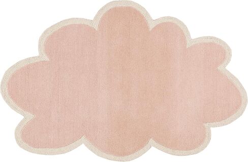 SAFAVIEH Kids Collection 3' x 5' Grey/Ivory SFK913C Handmade Cloud Wool Area Rug in Saudi Arabia