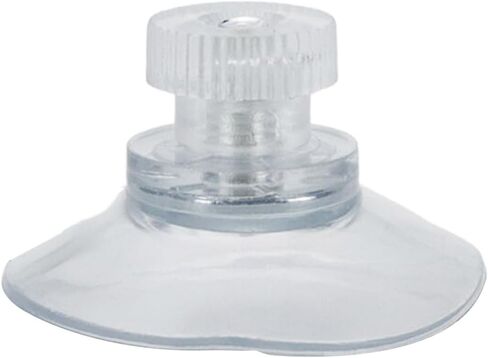 10 PCS Suction Cup,41 mm Suction Pads with Plastic Cap Clear PVC Sucker Pads Strong Adhesive Suction Holder for Window Glass Bathroom Wall Glass Door in Saudi Arabia
