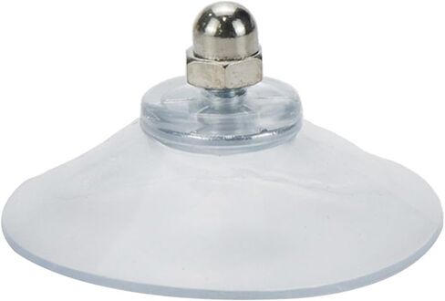 10 PCS Suction Cup,41 mm Suction Pads with Plastic Cap Clear PVC Sucker Pads Strong Adhesive Suction Holder for Window Glass Bathroom Wall Glass Door in Saudi Arabia