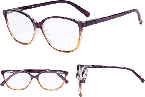 GUD Large Reading Glasses Women 5 Pairs Ladies Readers Cat-eye Eyeglasses Reading in Saudi Arabia