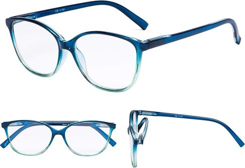 GUD نظارات قراءة كبيرة للنساء 5 أزواج من نظارات القراءة للسيدات على شكل عين القطة in Kuwait