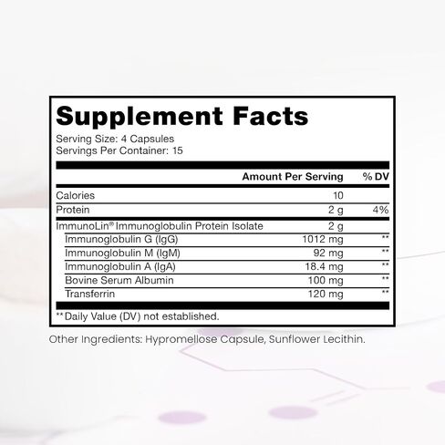 مسحوق مكملات الغلوبولين المناعي النقي Therapro Rx Elite IgG، 60 وجبة، 1100 مجم IgG، IGA وIgM من الجلوبيولين المناعي المشتق، بدون نكهة، الغلوتين، الألبان والكائنات المعدلة وراثيًا، بديل مكملات اللبأ in Kuwait