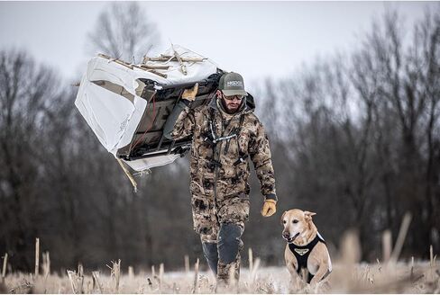 Momarsh Invisi Lab Dog Blind Snow Cover in Kuwait