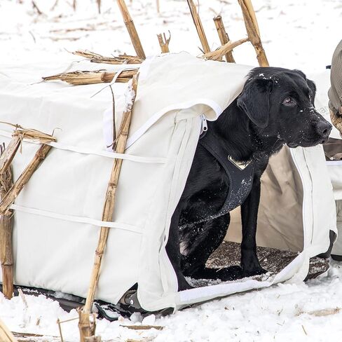 Momarsh Invisi Lab Dog Blind Snow Cover in Kuwait