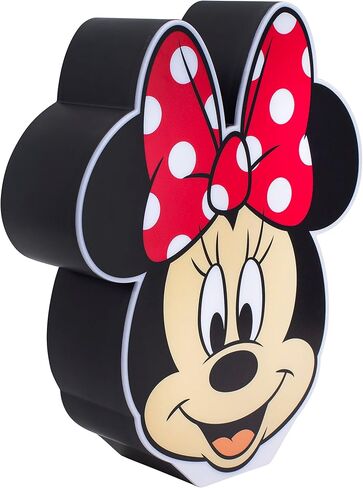 Paladone Minnie Mouse Night Light, Officially Licensed Disney Bedroom Decor and Desk Lamp in Saudi Arabia