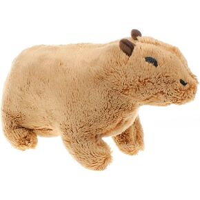Capybara Plush Toy，8 inch Cute Cartoon Capybara Stuffed Animal，Super Soft Capybara Plushie Pillow，Gifts for Girls Boys Kids（Pink）