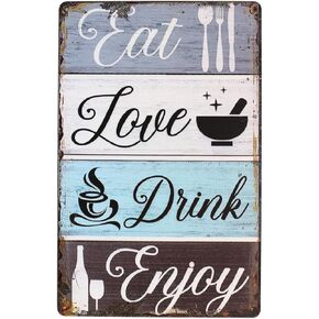 SUMIK in This House We Trust in God Metal Tin Sign, Vintage Plaque Wall Decor