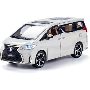 لعبة نموذج سيارة معدنية من Diecast - نموذج سيارة بمقياس 1:24 مع صوت وضوء، نموذج سيارة مع صوت وضوء للأطفال بعمر 3 سنوات فما فوق. (أسود)