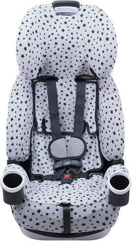 JYOKO Kids Cotton Cover Liner Compatible with Reducer Graco 4Ever (African Sunset) in Kuwait
