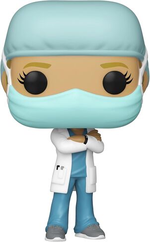 Funko Pop! Heroes: Front Line Worker- Female Hospital Worker #1, Multicolor in Saudi Arabia