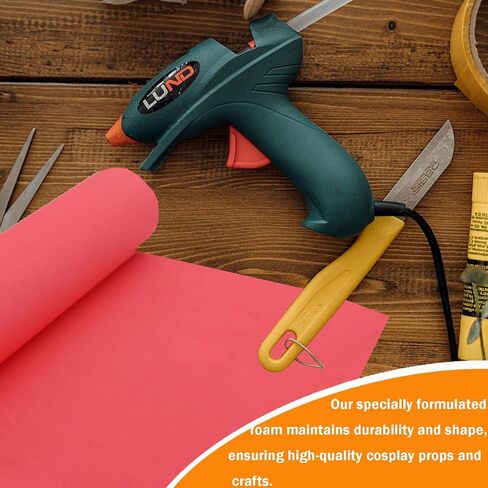 EVA Foam Roll | High Density 85kg/m3 | 2mm Thick | 48"x14" | Ideal for Cosplay, Crafts, DIY Projects (Black 1pcs) in Kuwait