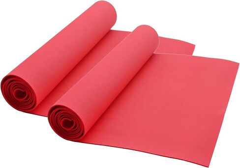 EVA Foam Roll | High Density 85kg/m3 | 2mm Thick | 48"x14" | Ideal for Cosplay, Crafts, DIY Projects (Black 1pcs) in Kuwait