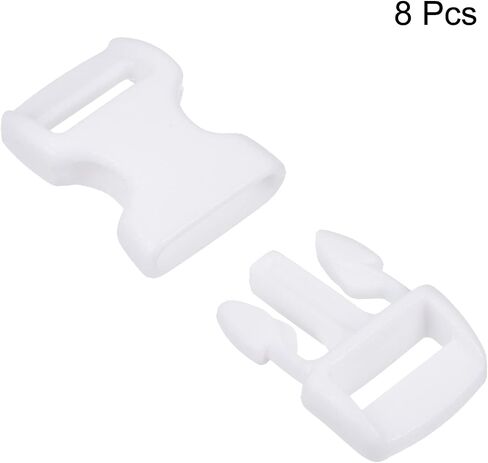 PATIKIL Plastic Buckles, Quick Side Release Clips for Strap, Webbing, Belt, Crafting, Backpack, Sewing Projects in Saudi Arabia