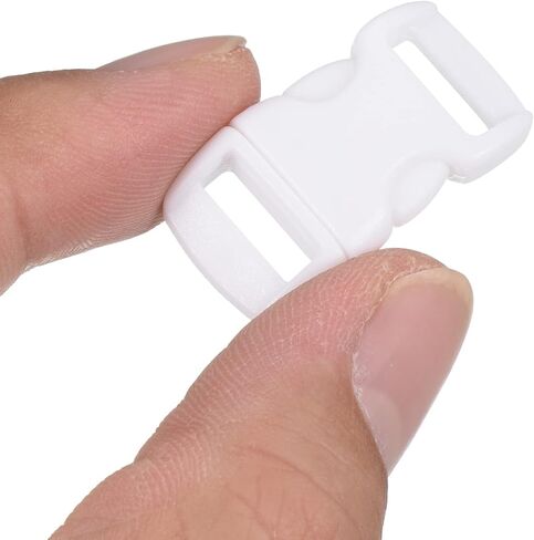 PATIKIL Plastic Buckles, Quick Side Release Clips for Strap, Webbing, Belt, Crafting, Backpack, Sewing Projects in Saudi Arabia