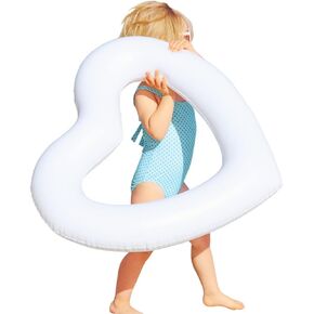 The Original Heart Pool Floats for Adults by LOTELI – Thicker & Stronger – Large Inflatable Pool Floats for Parties Bachelorette Wedding Float – River Lake Beach Raft - Durable & Easy to Inflate